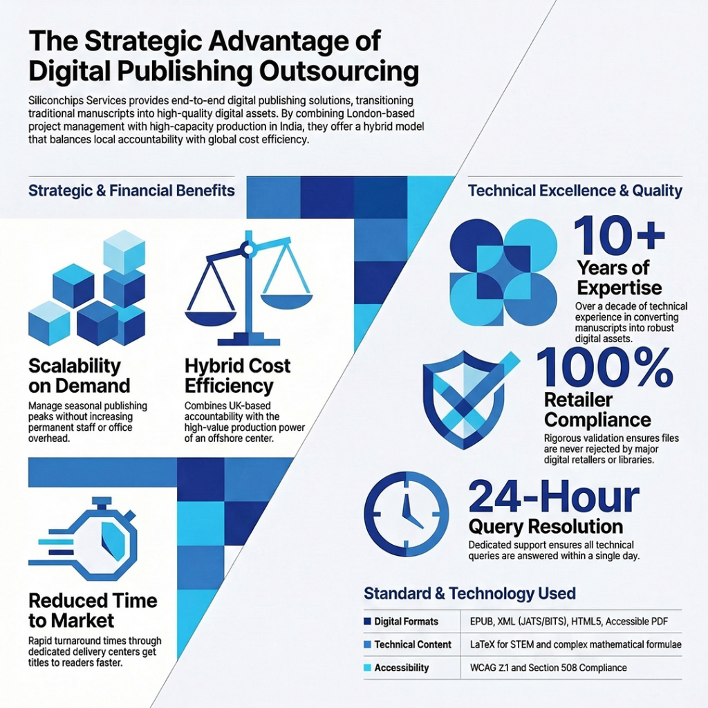 Benefits of Outsourcing Publishing to Siliconchips Services​